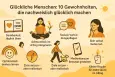 Gewohnheiten glücklicher Menschen